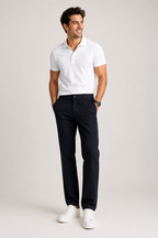 Black Premium Linen Pant for Men