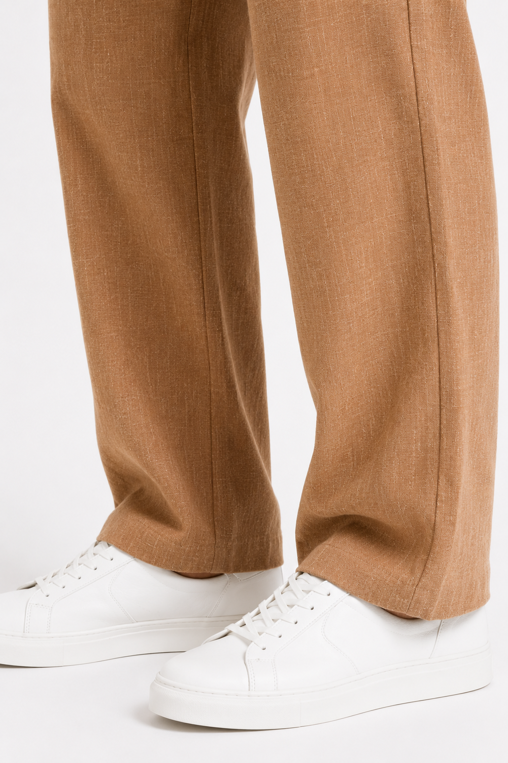 Camel  Linen  Pant for Men